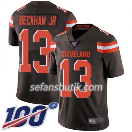 Cleveland Browns Tröjor Odell Beckham JR 13 Nike Brun I 100th - Herr Cleveland Browns Tröjor Odell Beckham JR 13 Nike Brun I 100th - Herr